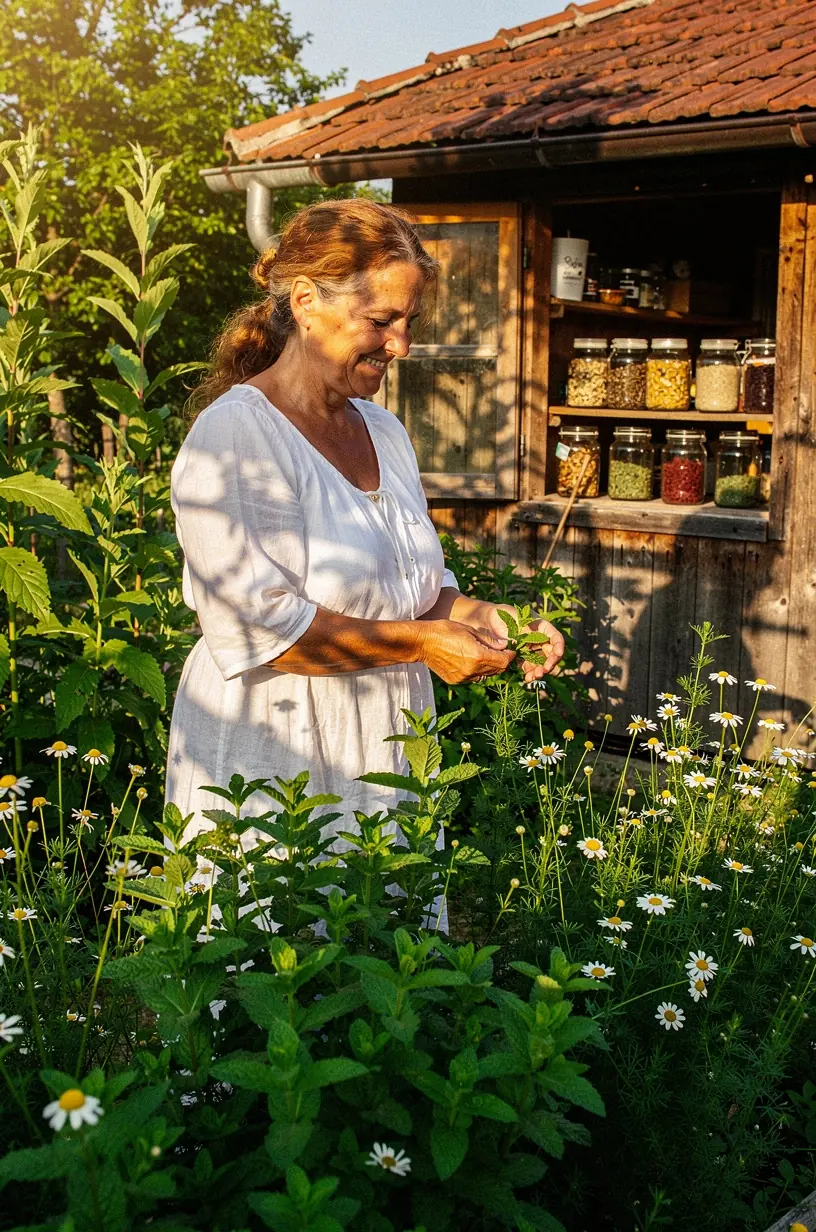 Táblázat egy digitális eszköz képernyőjén, amely összehasonlítja a különböző gyógynövények ízületi hatásait és fogyasztási javaslatait.