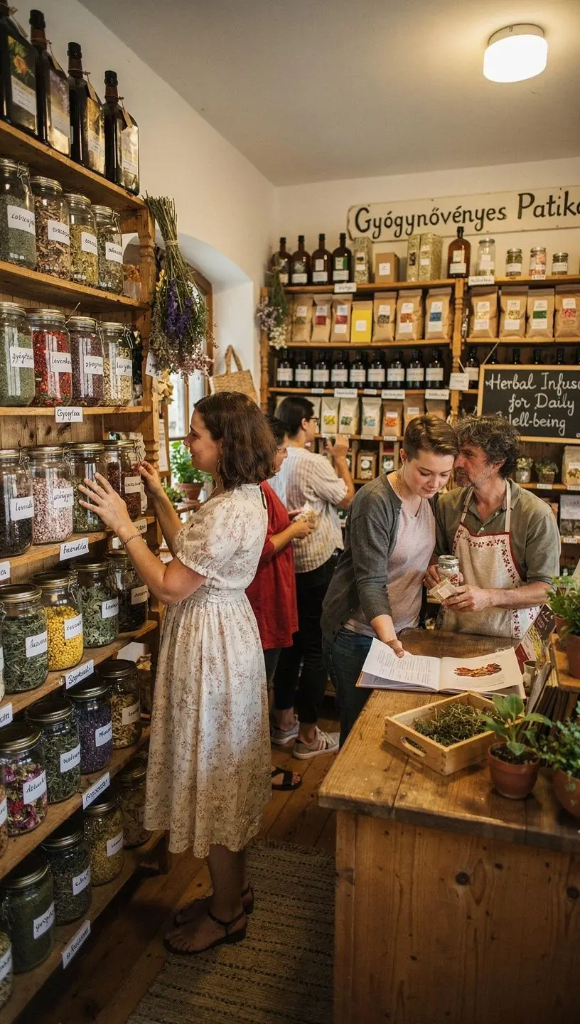 Porcelán csésze gőzölgő gyógynövényes teával, amely támogatja a természetes ízületi mozgást.